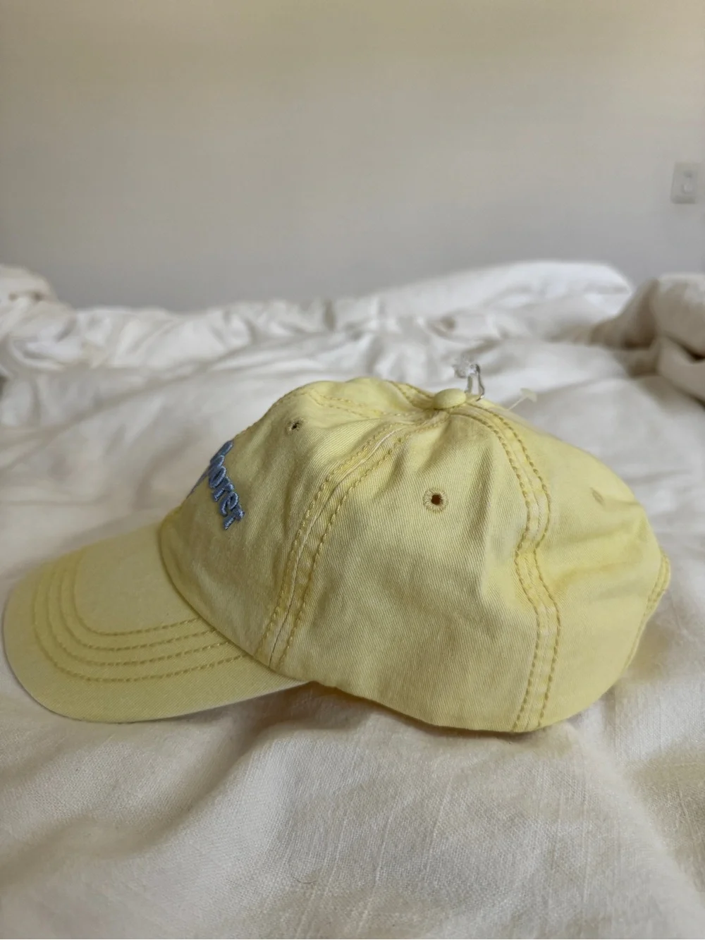 Richer Poorer Golf Hat in washed yellow OSFA NWT